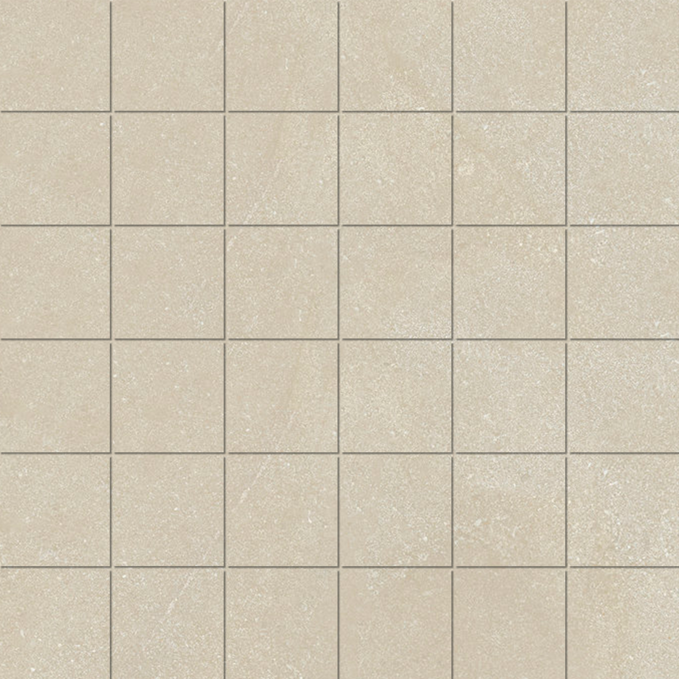 Mosaic 4,7x4,7 Seashell Mosaïques en grès cérame beige aspect pierre naturelle pour intérieur et extérieur.