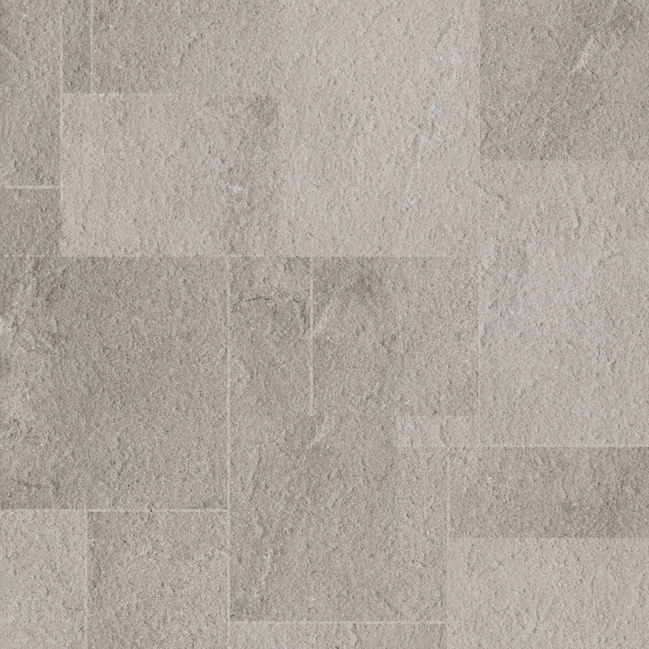 : Carreaux gris clair effet pierre naturelle pour intérieur et extérieur.