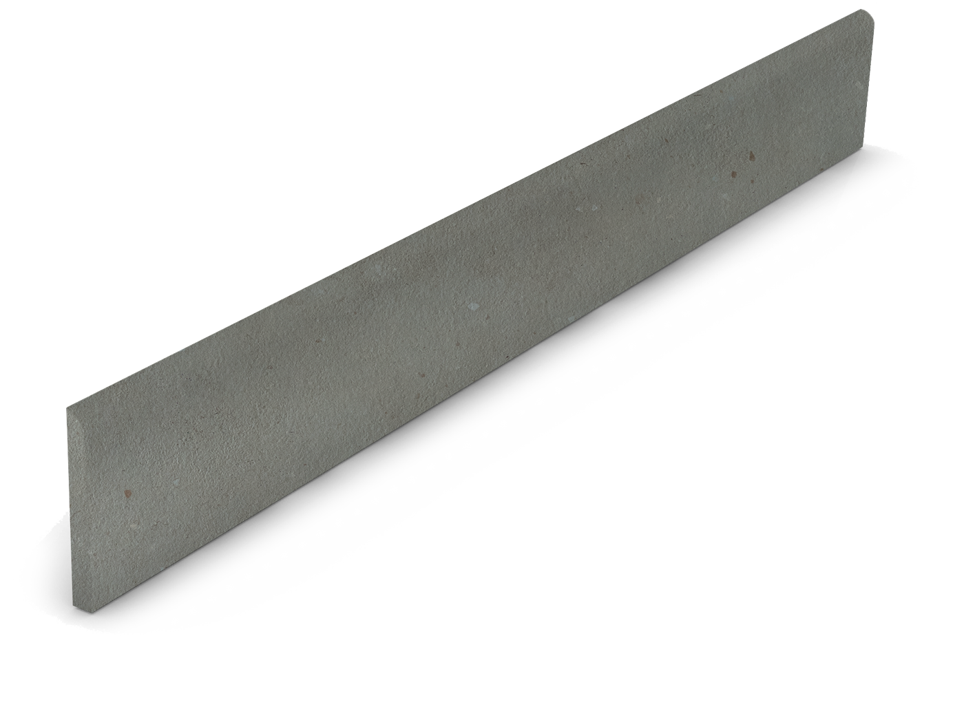 Bullnose Aquamarine Profil de carrelage gris
