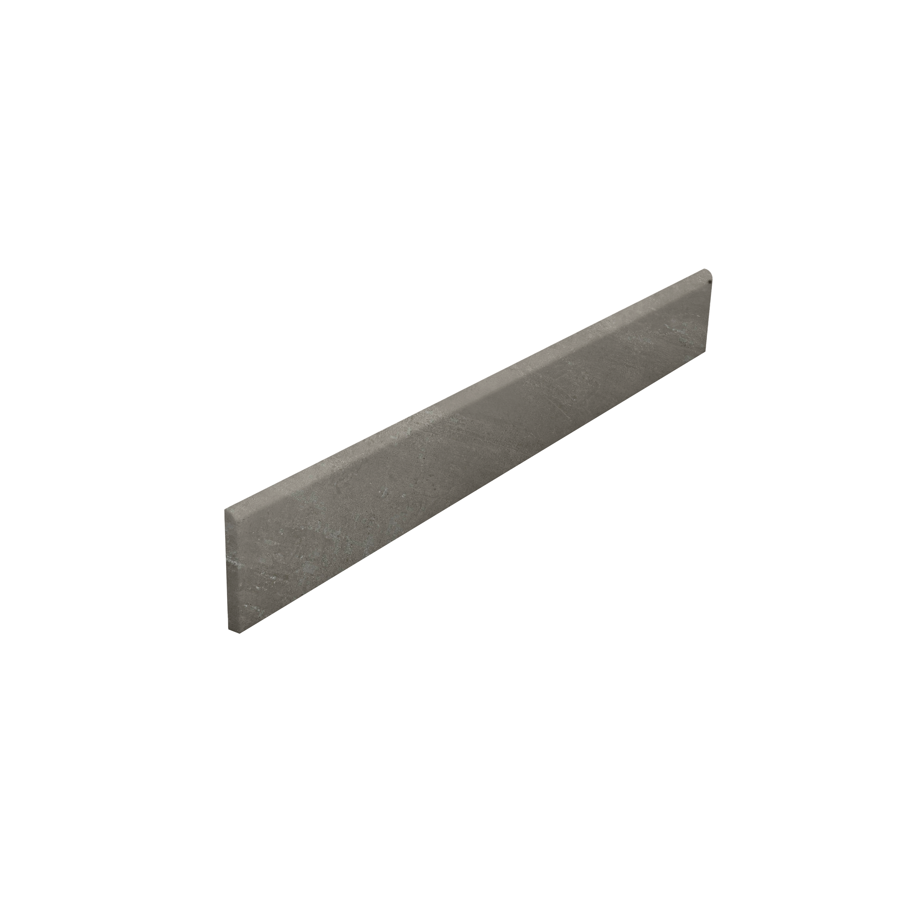 Bullnose Urban Dove Plinthe gris foncé pour intérieur et extérieur.