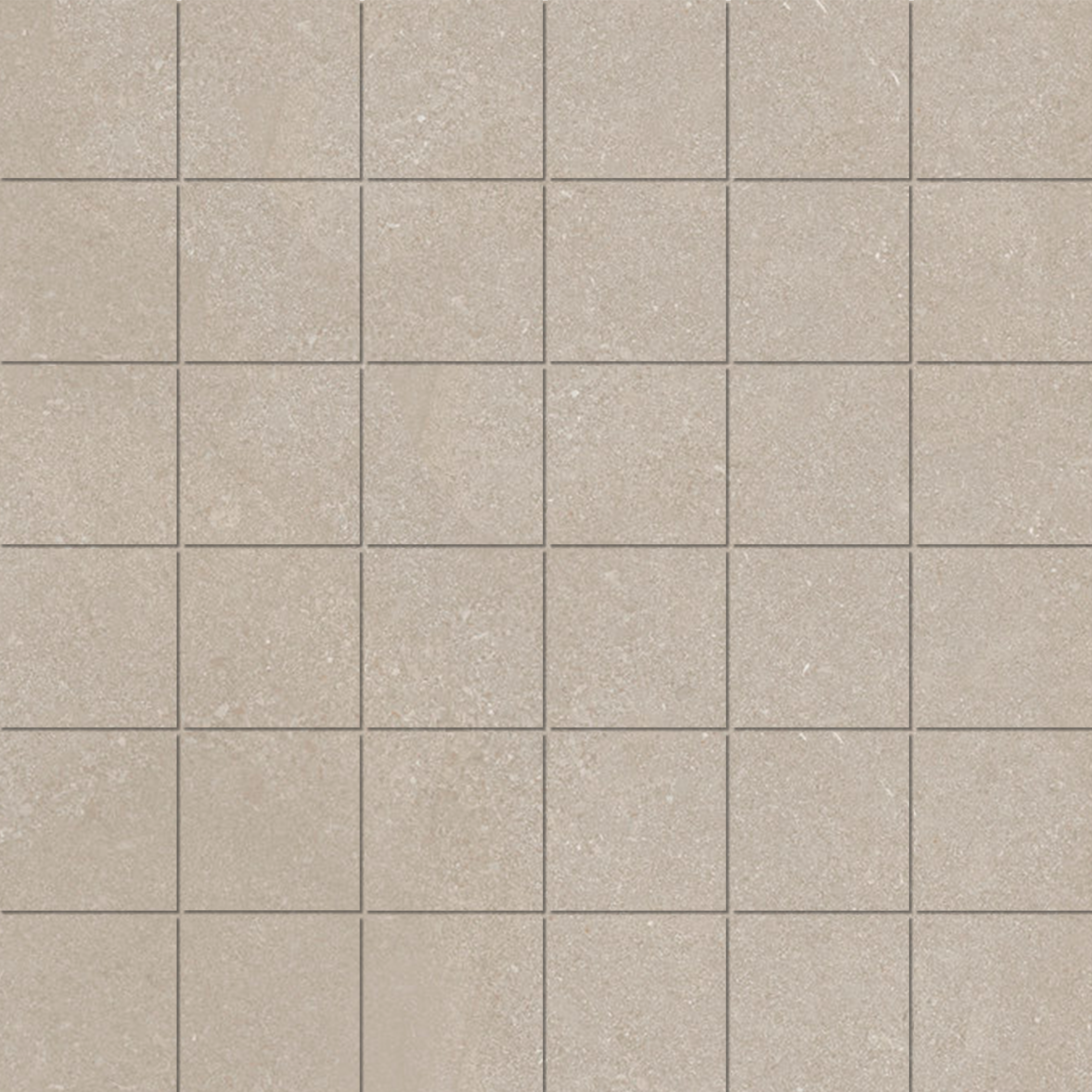 Mosaic 4,7x4,7 Taupe Mosaïques claires et texturées beiges intérieur/extérieur.