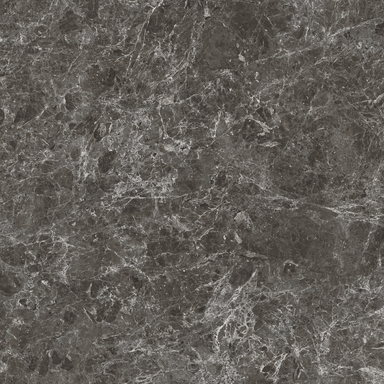 Estro Anthracite Carrelage de haute qualité effet marbre foncé.